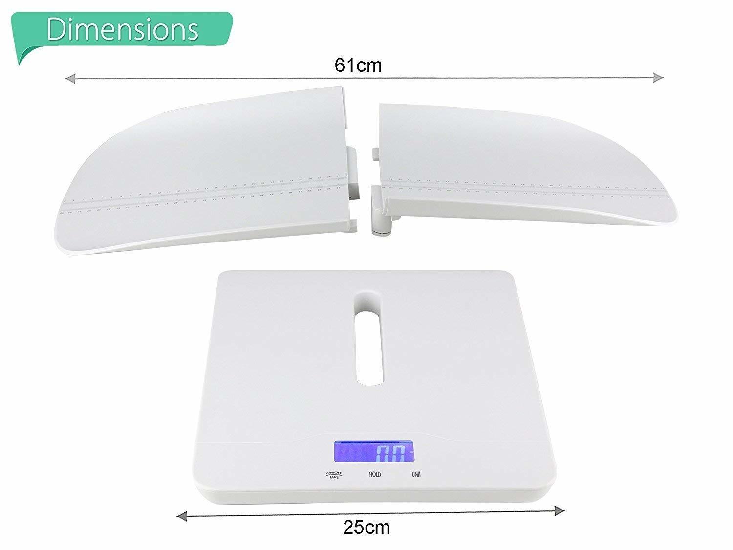 Baby Weighing Machine - Durable Plastic Construction | Accurate Measurements, Lightweight Design, User-friendly Interface