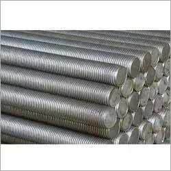 Metal Threaded Rod - Mild Steel And Alloy Steel Materials, 2 To 3 Meter Length, Polished Surface Treatment For Industrial Applications