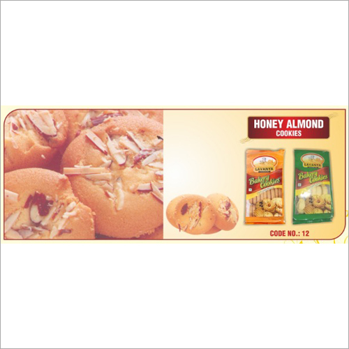 Low-Salt Honey Almond Cookie