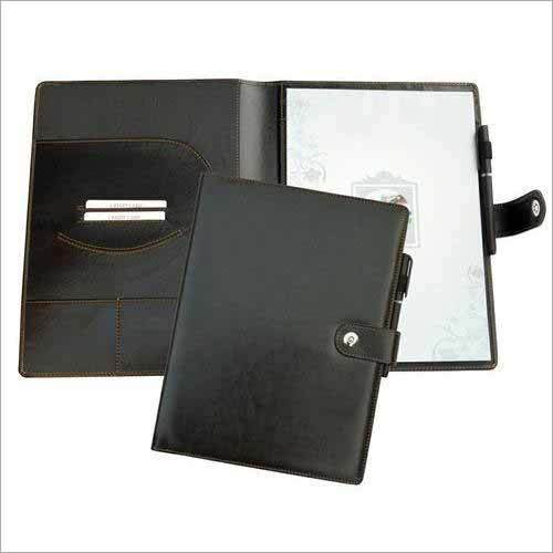 Leather Document File Folder Carry To Any Where