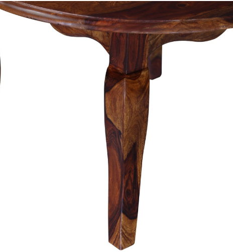 Avi Art And Crafts Solid Wood Center Coffee Table Roundwell