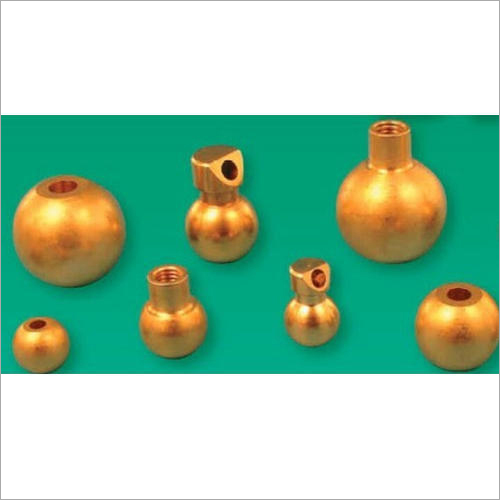 Cnc Brass Ball - Brass, Customized Sizes Available, Golden Color, Machined For Durability, Precision Polished Surface, Corrosion Resistant