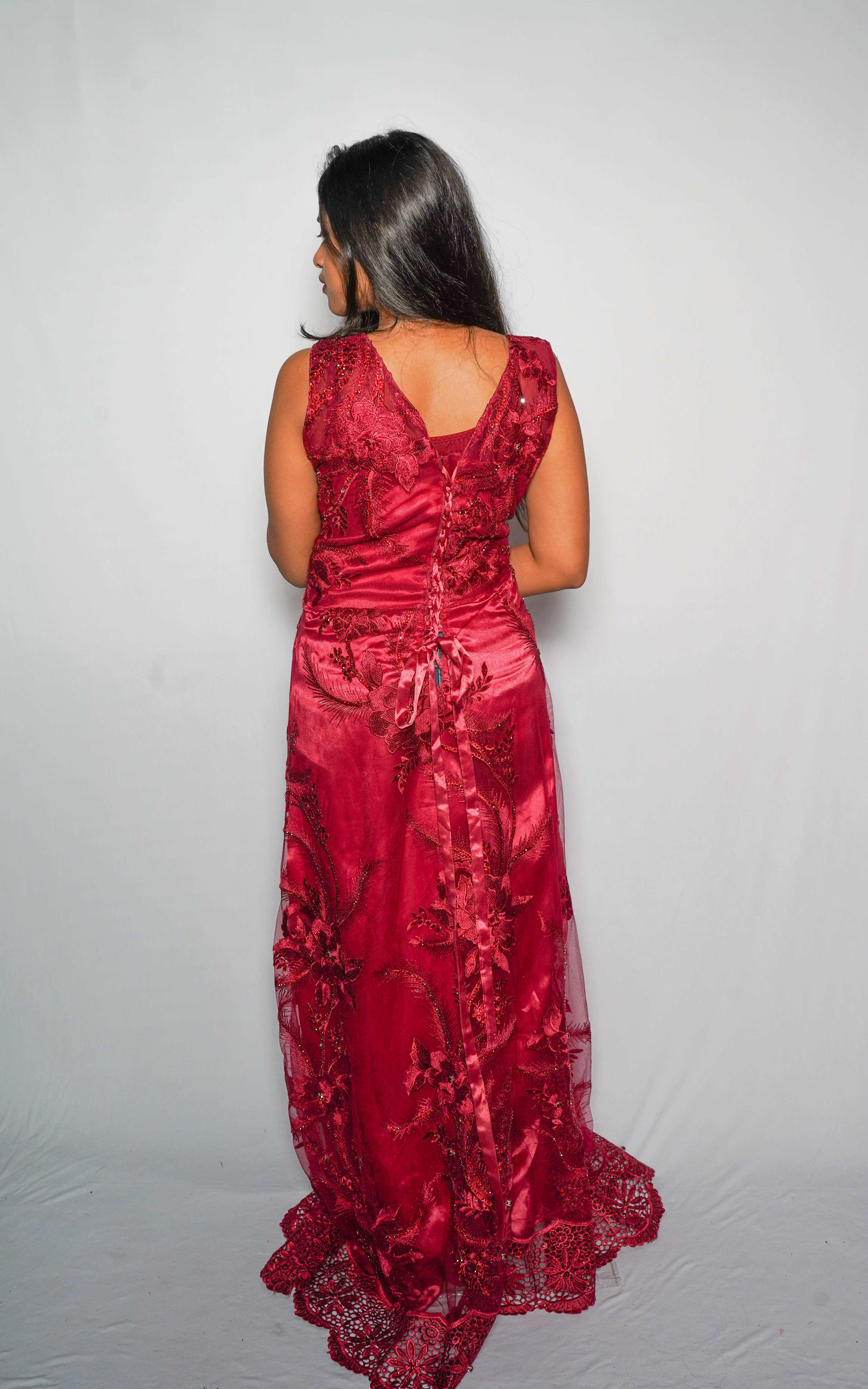 Red Occasion Gown