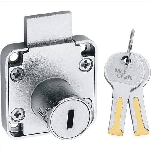 Metcraft Multipurpose Lock - Zinc Alloy, 40mm Size, CP Color | Wave Cutting Key Design