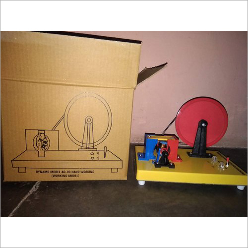 Electric Generator Working Model - Electric Power, 220 Volt, Red | Laboratory Applications, Generator Model For Educational Use