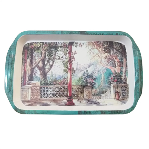 Melamine Coffee Tray - Lightweight, Various Sizes Available | Durable, Vibrant Colors & Captivating Designs