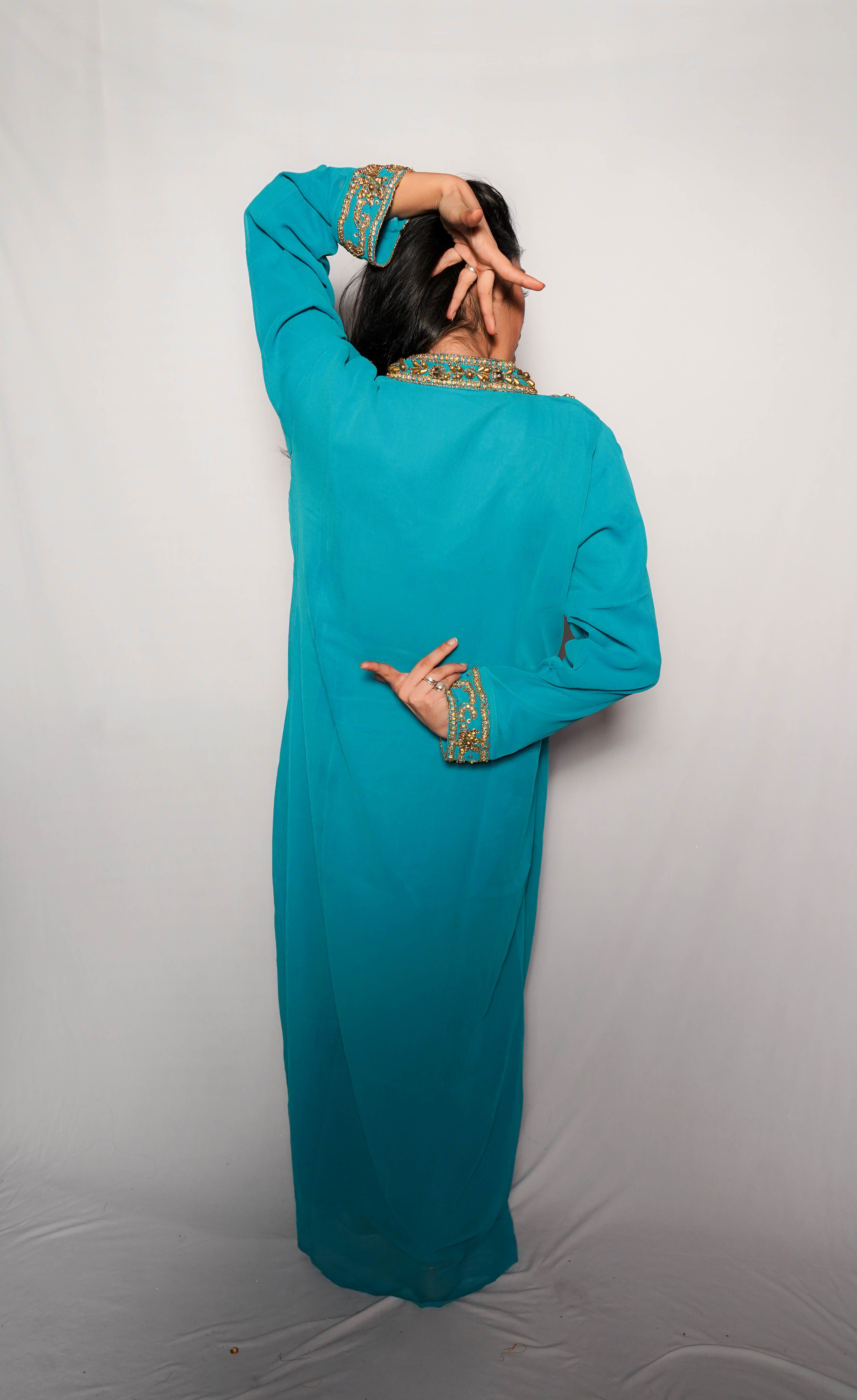 Light Blue Kaftan