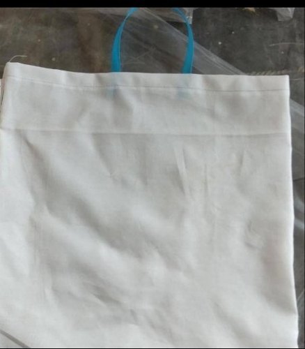 Cloth Bag - Cloth, 42" To 58" Inch, Off White | Bleached, Tear-resistant, Washable, All Purpose, Plain Style, 75-100 Gsm