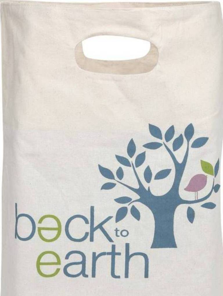 Cloth Bag - Cloth, 42" To 58" Inch, Off White | Bleached, Tear-resistant, Washable, All Purpose, Plain Style, 75-100 Gsm