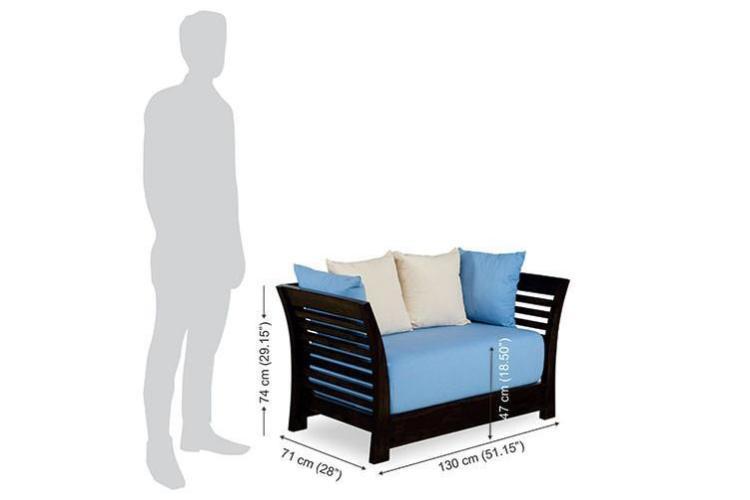 Avi Art And Crafts Wooden Sofa Set Tesseract