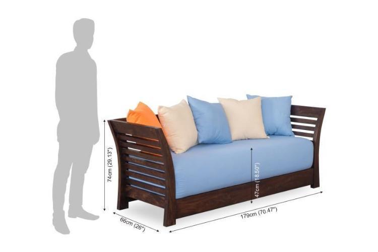 Avi Art And Crafts Wooden Sofa Set Tesseract