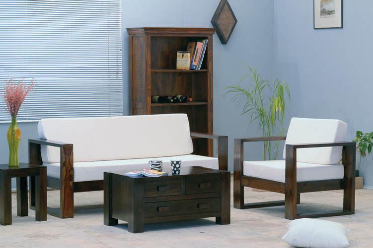 Durable Solid Wood Sofa Set Morphie