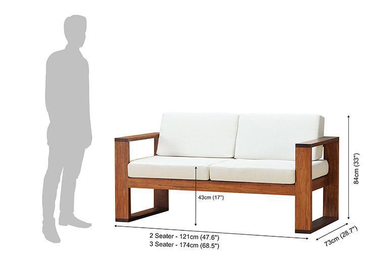 Durable Solid Wood Sofa Set Morphie