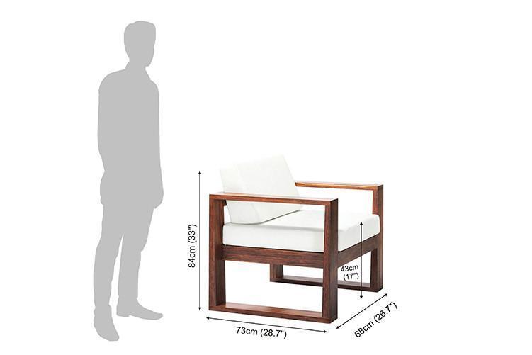 Durable Solid Wood Sofa Set Morphie