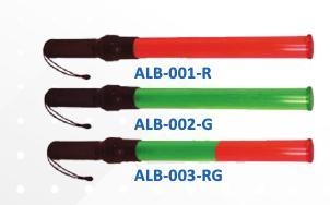 Light Batons - ABS Plastic, 20 Inches | Red, 10-Hour Battery Life, Steady and Flashing Modes