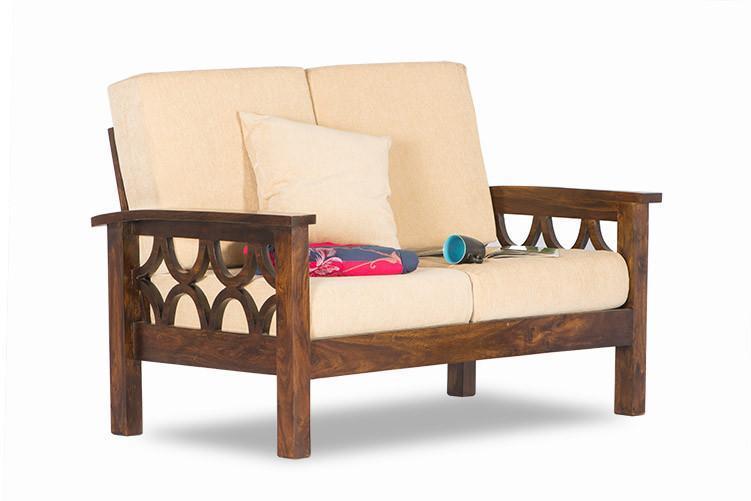 Solid Wood Sofa Set Audister - 190x150x66 Cm | Handmade, Classic European Design, Microfiber Fabric, No Assembly Required, Customizable Color Options