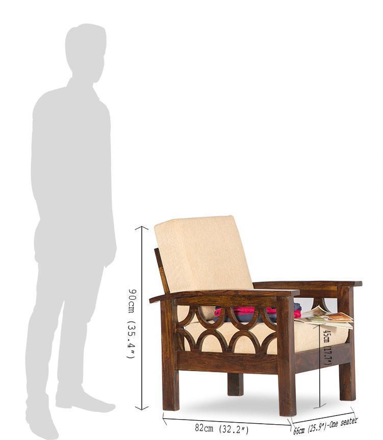 Solid Wood Sofa Set Audister - 190x150x66 Cm | Handmade, Classic European Design, Microfiber Fabric, No Assembly Required, Customizable Color Options