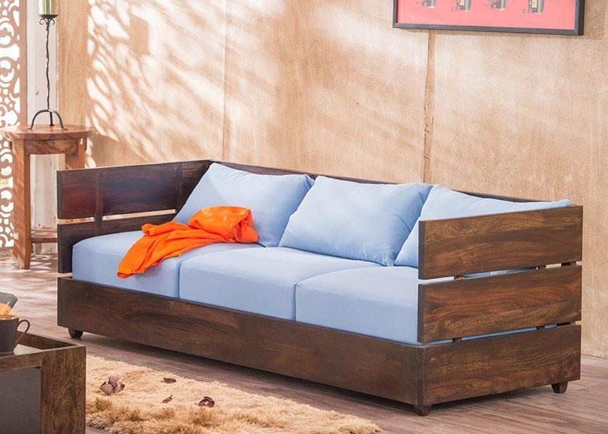 Avi Art And Crafts Solid Wood Sofa Set Salver