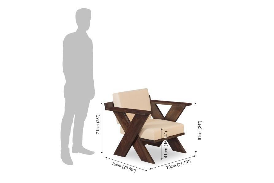 Wooden Sofa Set - Solid Wood, 186x75x71 Cm (3-seater) | Eco-friendly, Easy To Clean, Customized Finishing, Various Designs