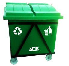 व्हील मोबाइल बिन 650