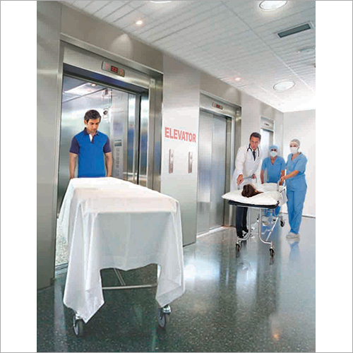 Stainless Steel Hospital Elevator - Load Capacity: 450A 2000 Kg Kilograms (Kg)