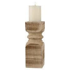 Wood Candle Holder