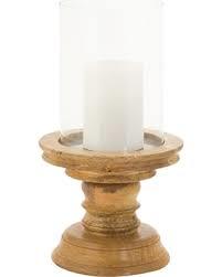 Wood Candle Holder