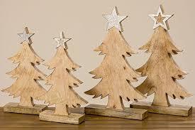 Burnt Finish Wooden Christmas Tree