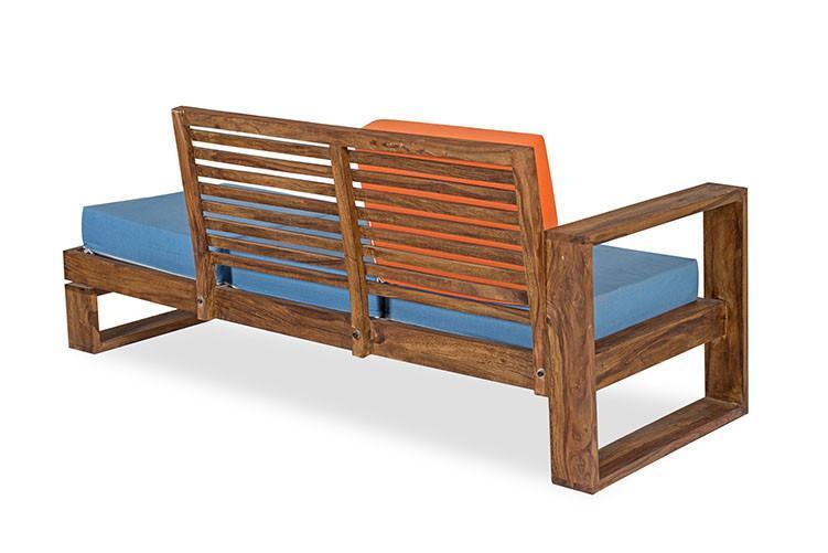 Avi Art And Crafts Solid Wood Modular Sofa
