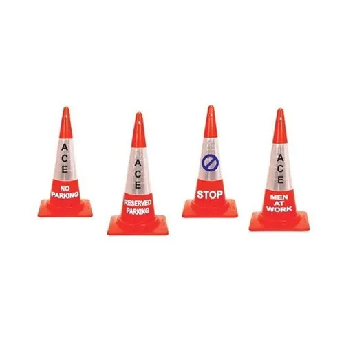 Road Safety Message Cones