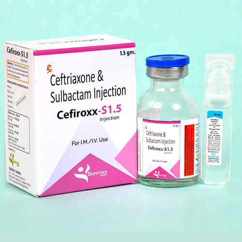 Liquid Ceftriaxone And Sulbactam Injection - 5