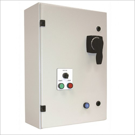 Starter Control Panels - Metal Base, White Painted Finish | Overload Protection, Robust Performance, Enhanced Longevity