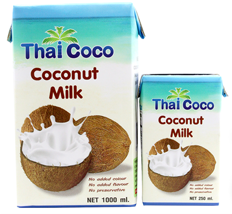 Coconut Milk / Cream (Thai Coco) Packaging: Can (Tinned)