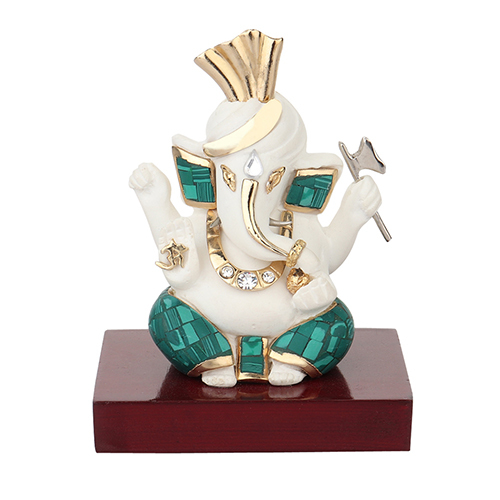 Crafted Resin Ganesha Idols