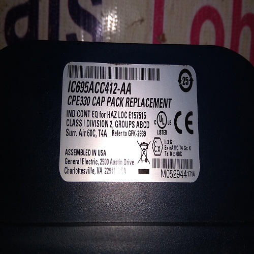 Ge Fanuc Plc Module Ic695acc412-aa