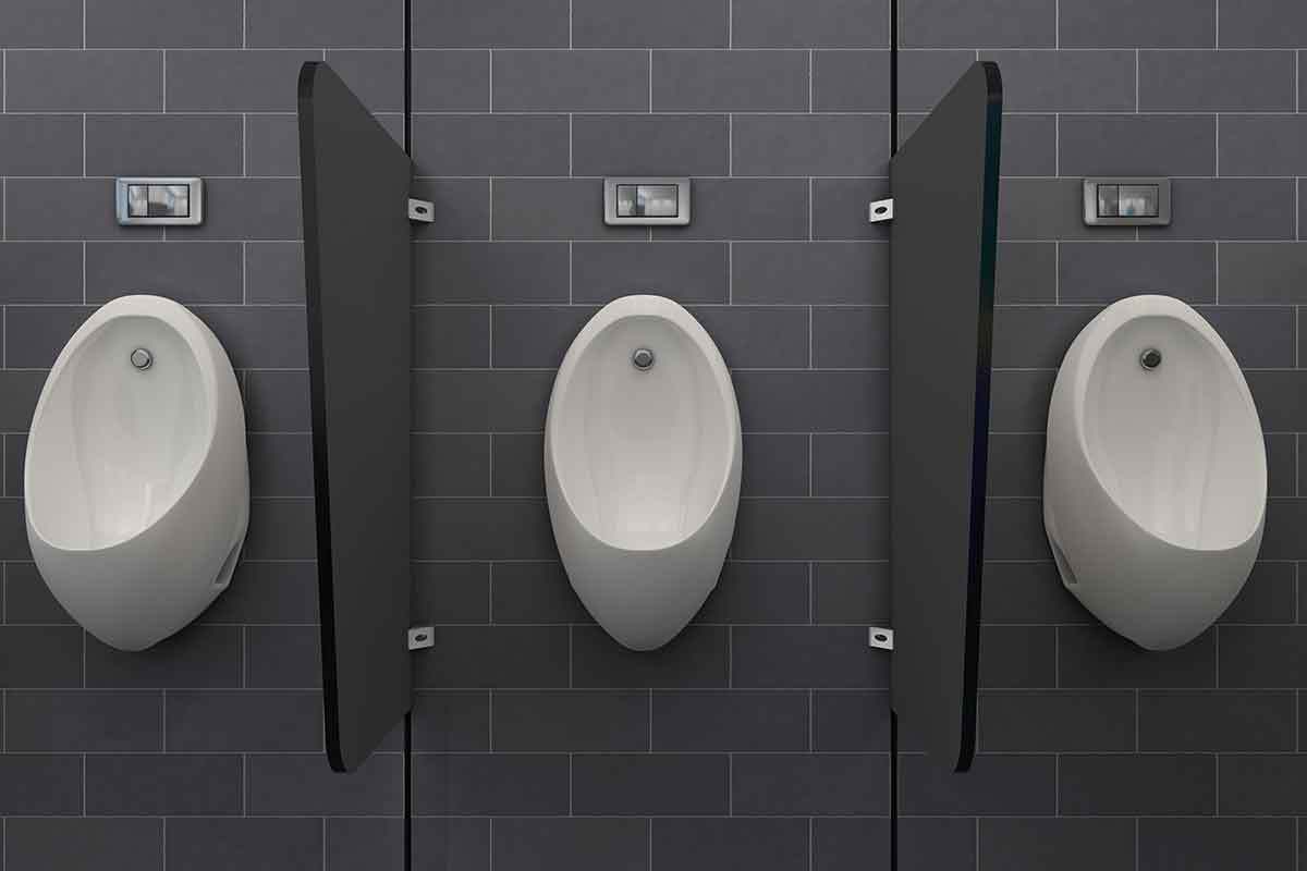 Modular Urinal Partition
