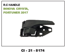 RC Handle Innova, Crysta, Fortuner 2017 (Cinew) - 4 Wheeler Compatibility | Warranty Included, Enhanced Durability, Ergonomic Design