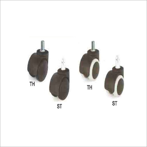 Chair Caster Wheel - 50mm Industrial Quality | Black Color, Durable Design For Smooth Mobility