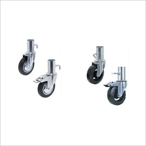 Rubber Caster Wheel Wheel Size: 2 Inch Onwards