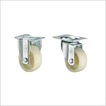 Light Duty Double PU Caster Wheel - 2-3 Inch Wheel Size, 7 kgs Load Capacity | Silver Color, Industrial Usage, Other Material