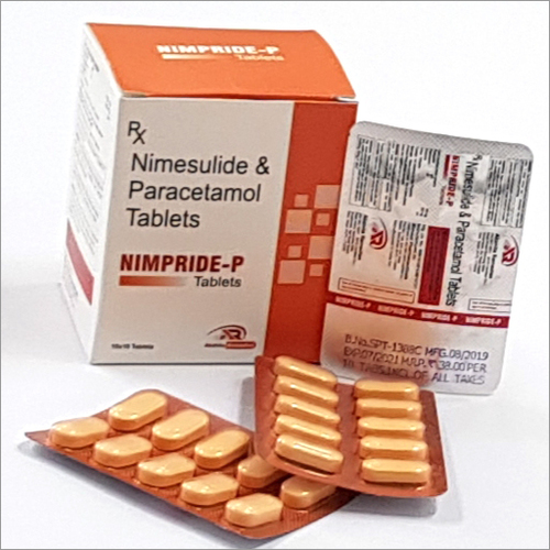 निमेसुलाइड और पेरासिटामोल टैबलेट