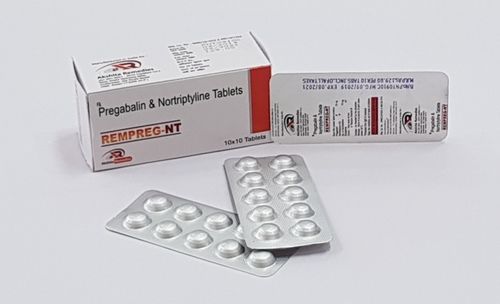 नॉर्ट्रिप्टिलाइन 10mg + प्रेगाबालिन 75mg