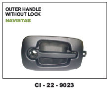 Outer Handle Without Lock Navistar Vehicle Type: 4 Wheeler