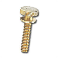 Brass Precision Screw - Different Sizes Available, Polished Golden Finish for Industrial Use