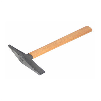 Chipping Hammer - Wooden Handle, 285 mm Length, 510 Grams Weight | Efficient Slag Removal and Cable Adjustment Tool