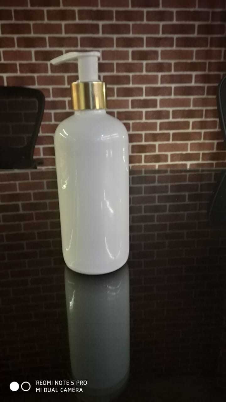 Plastic Round Shampoo Bottle