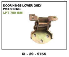 Car Door Hinges Lower Tata Lpt709 (Cinew) - Durable Metal Design | 4-Wheeler Compatibility, Warranty Included