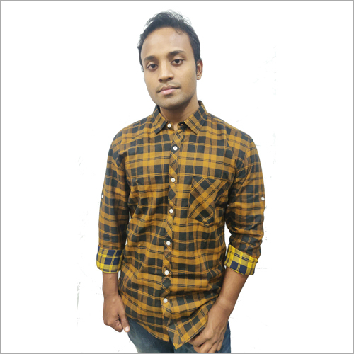 Mens Full Sleeves Shirt - Cotton Material, Full Sleeves Design | Washable, Suitable for All Seasons