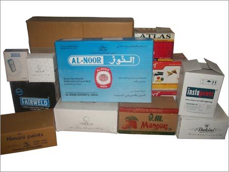 मुद्रित नालीदार बक्से