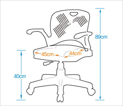 Many Colour Soul Revolving Chair